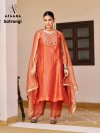 Satrangi By Afsana Chinon Fancy Readymade Suits